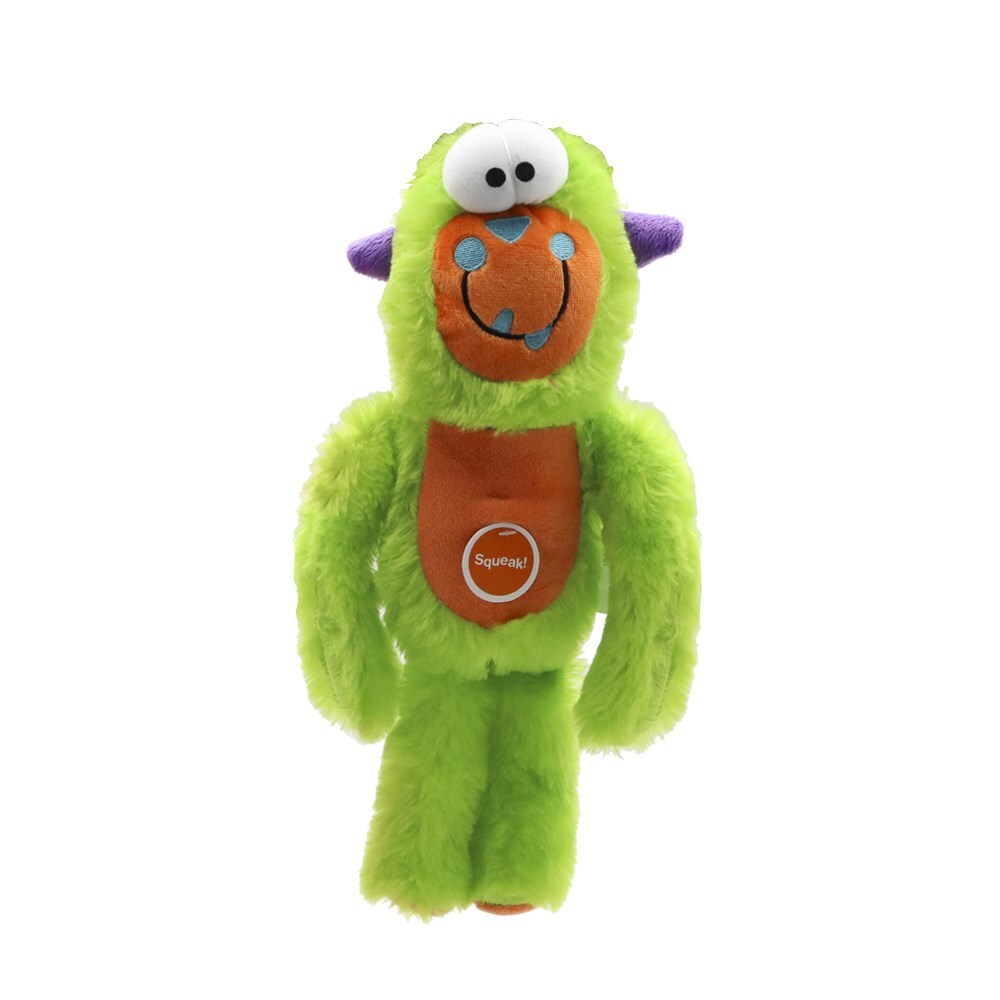 Paws &amp; Claws Monster Ziggle Pet Toy 34cm Assorted