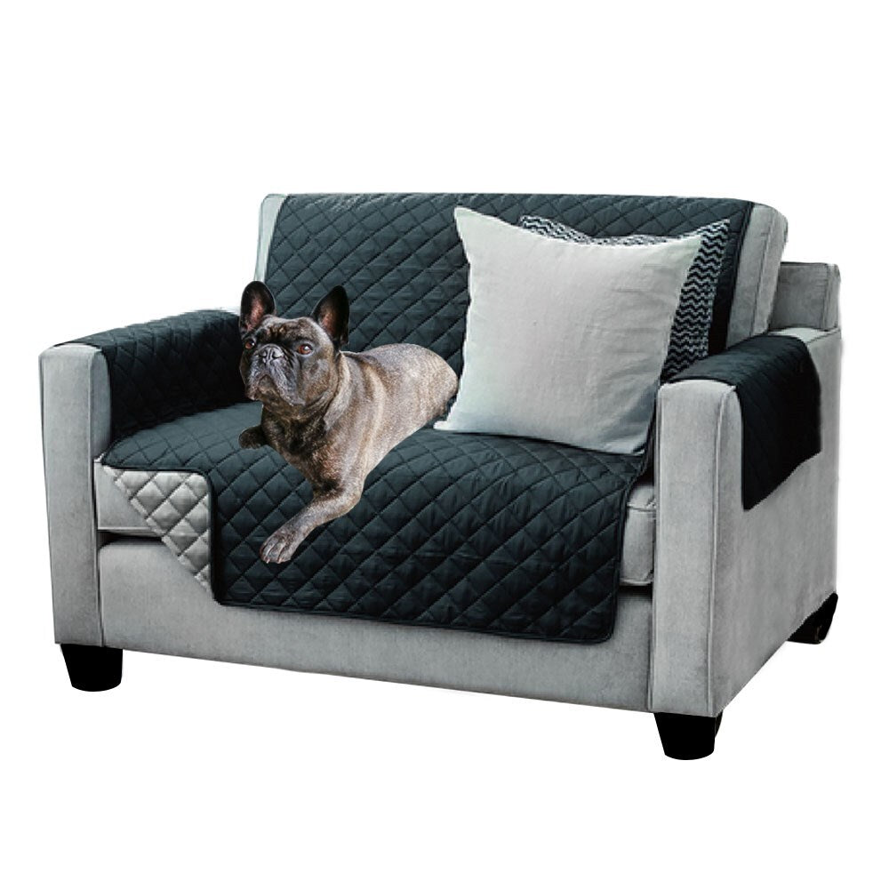 Paws &amp; Claws Reversible 2 Seater Couch Cover - Assorted Colour