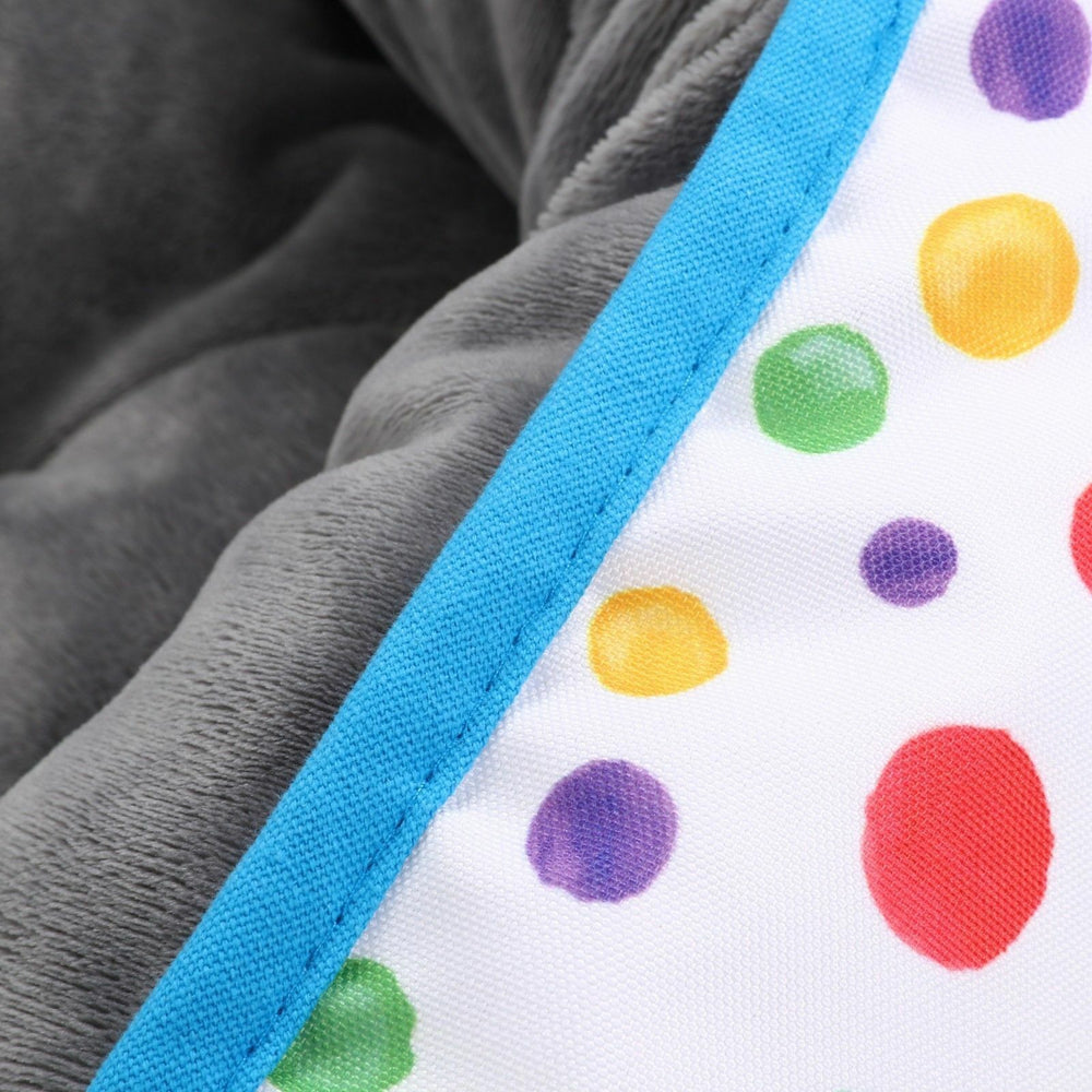 Charlie&#39;s Pet Funk Nest Bed Rainbow Dots Small 45x56x15cm