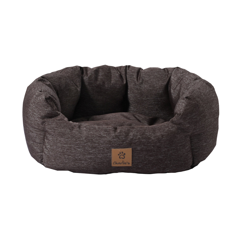 Charlie&#39;s Pet Anti Scratch Outdoor Dog Bed - Grey - Small