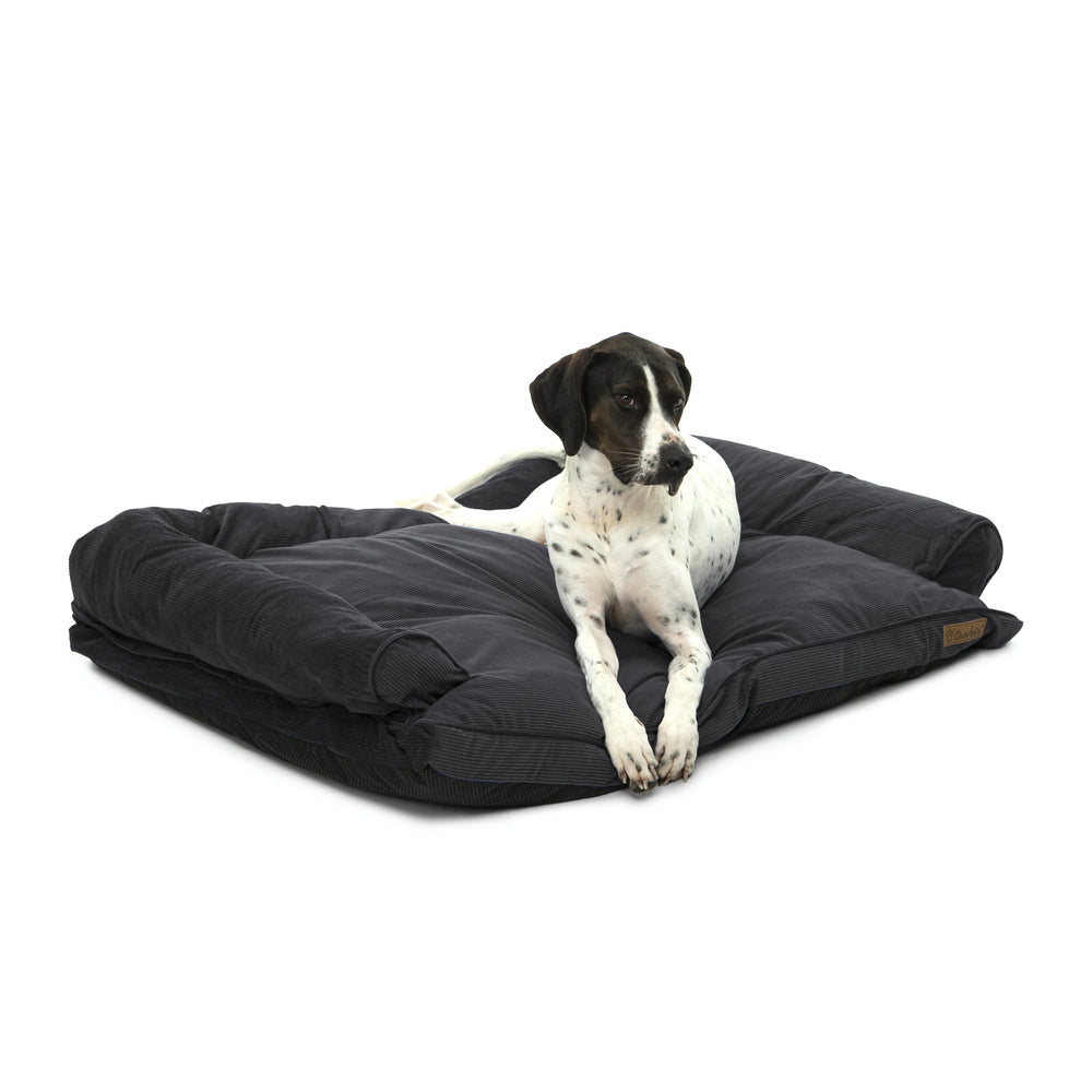 Charlie&#39;s Corduroy Dog Sofa Bed Charcoal Medium