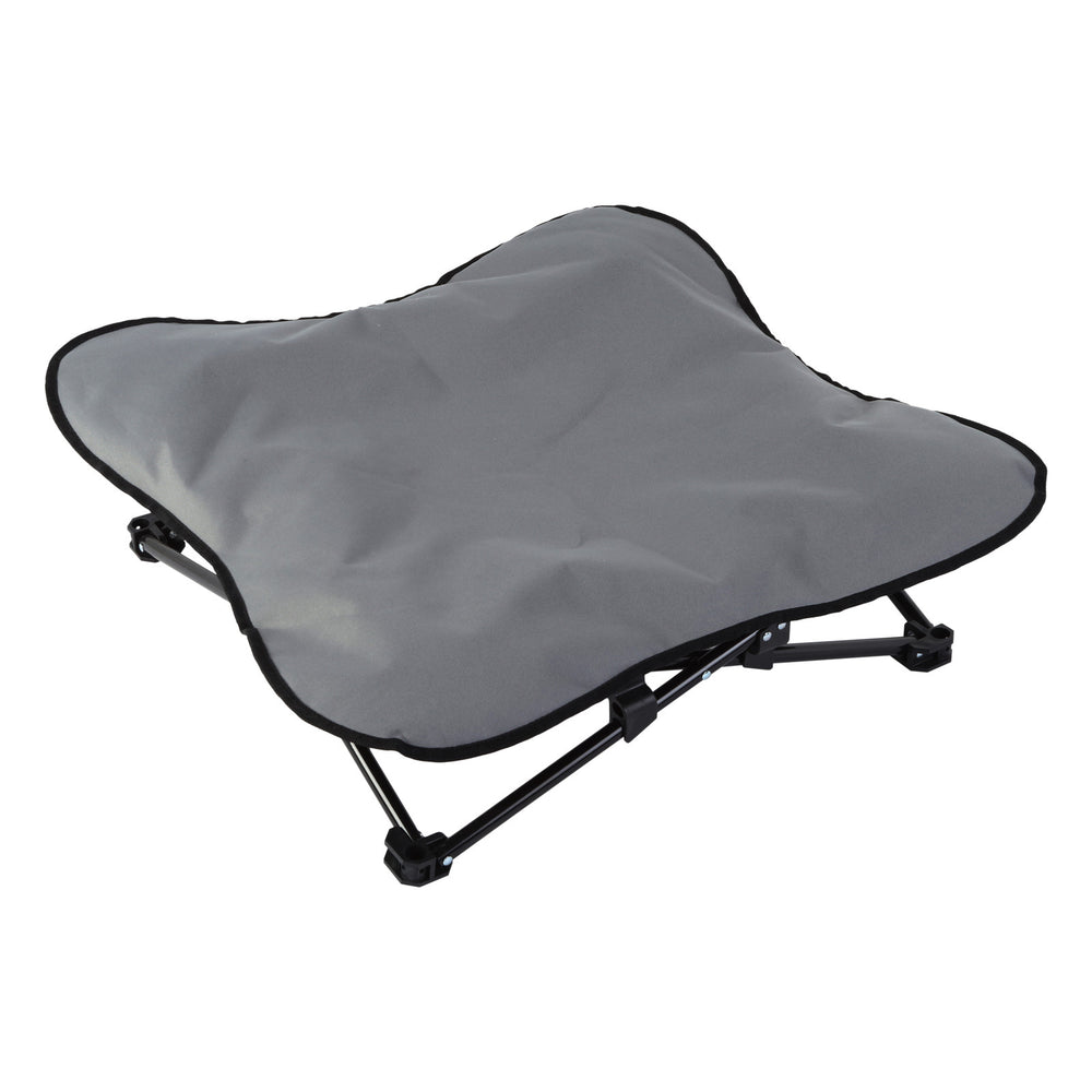 Charlie&#39;s Butterfly Portable Folding Outdoor Pet Chair Grey 90x90x25