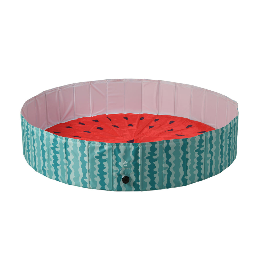 Charlie&#39;s Portable Dog Pool Party Watermelon Large