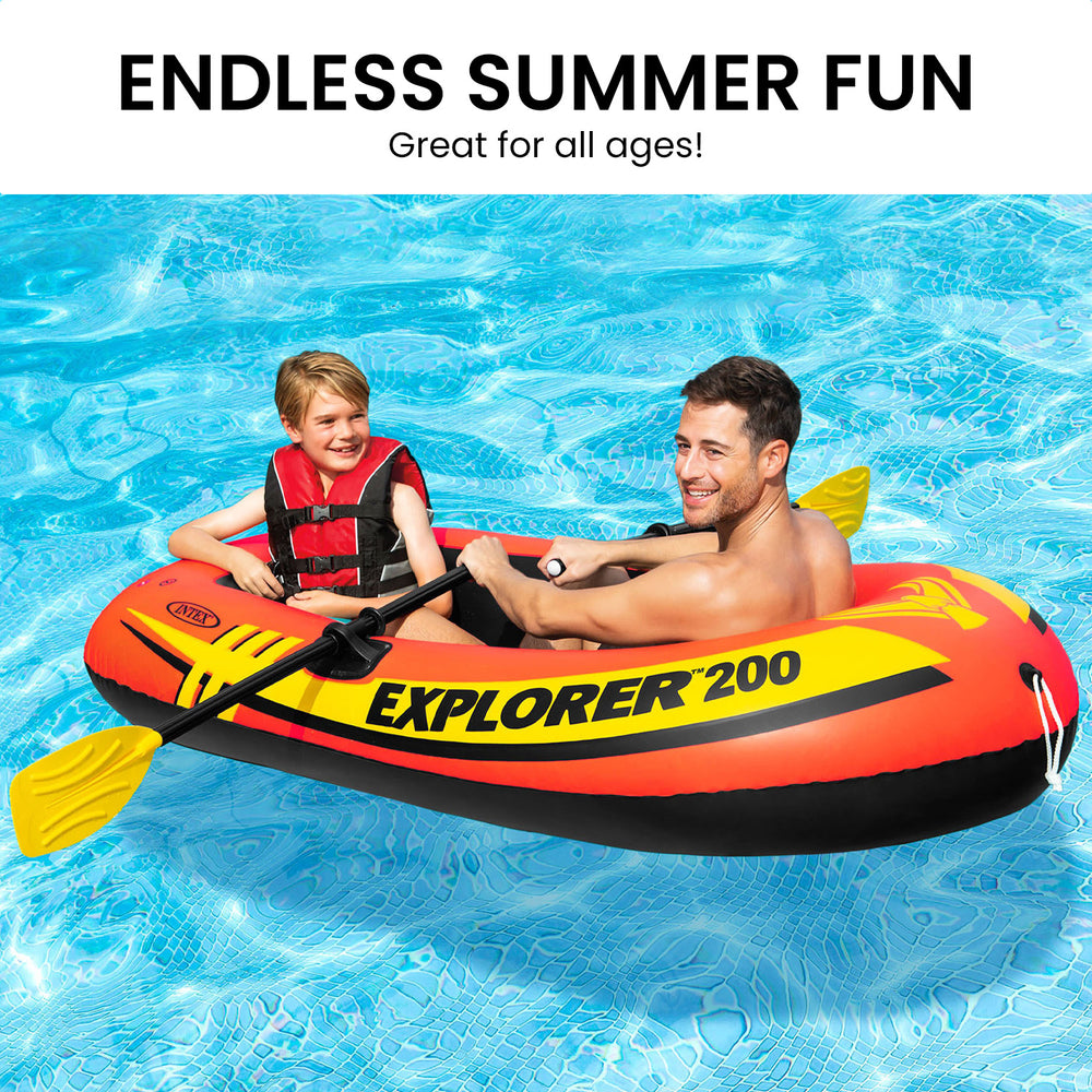 Intex Explorer 200 Boat Set 58331NP