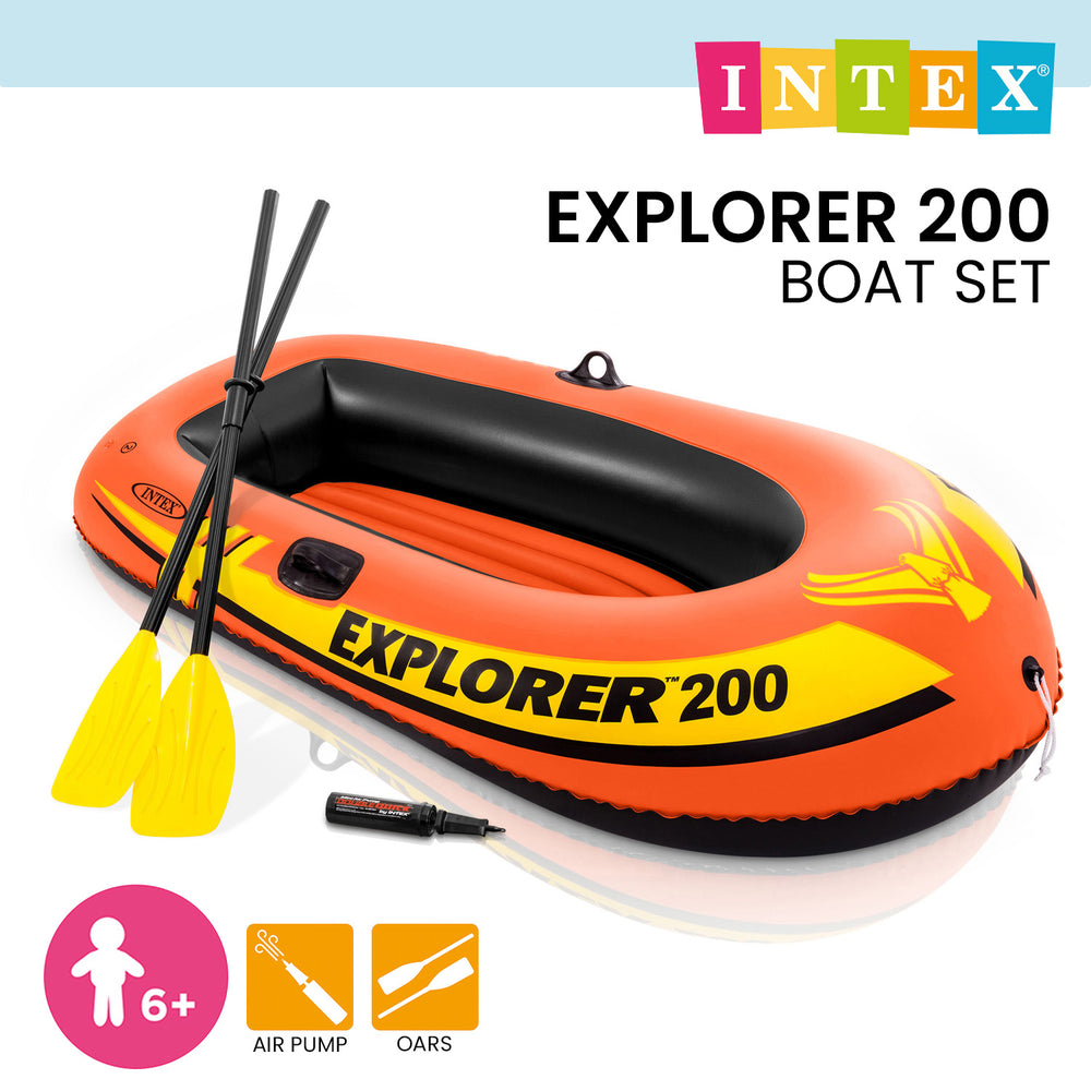 Intex Explorer 200 Boat Set 58331NP