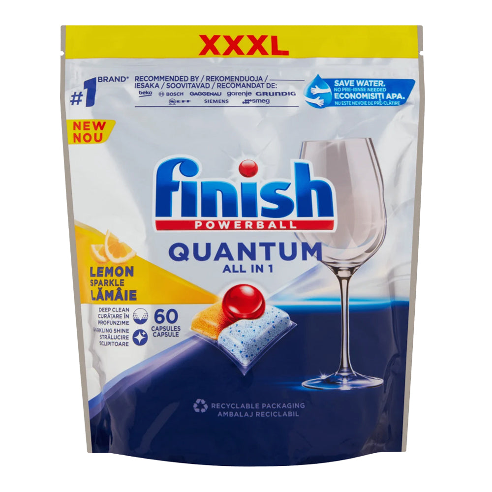 360pc Finish Powerball Quantum All-in-1 Dish Washing Tablets - Lemon