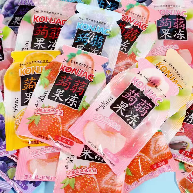 Orihiro Healthy and Natural Japanese Konjac Jelly White Peach Flavor 6pcs 120g X3pack