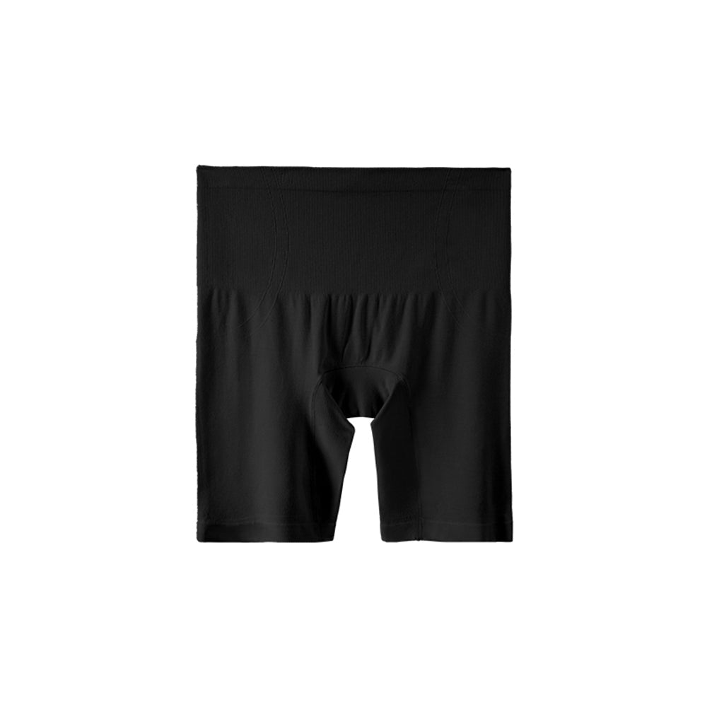 Ubras Women&#39;s Cotton Underwear Boxer Shorts Anti Chafing Bike Shorts Boyshorts Panties in Black Size L X1pack