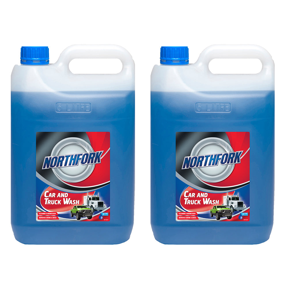 2x Northfork 5L Car &amp; Truck Wash