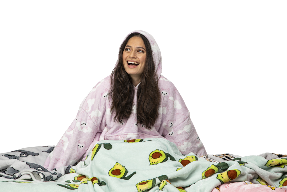 Uggo wear Foodie Life Giant Hoodie Llama Face Adult