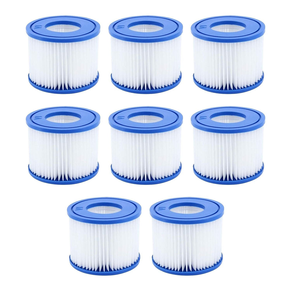 NOVEDEN 8 Pack Hot Tub Spa Filter Cartridge Replacement Type Size VI Swimming Pool