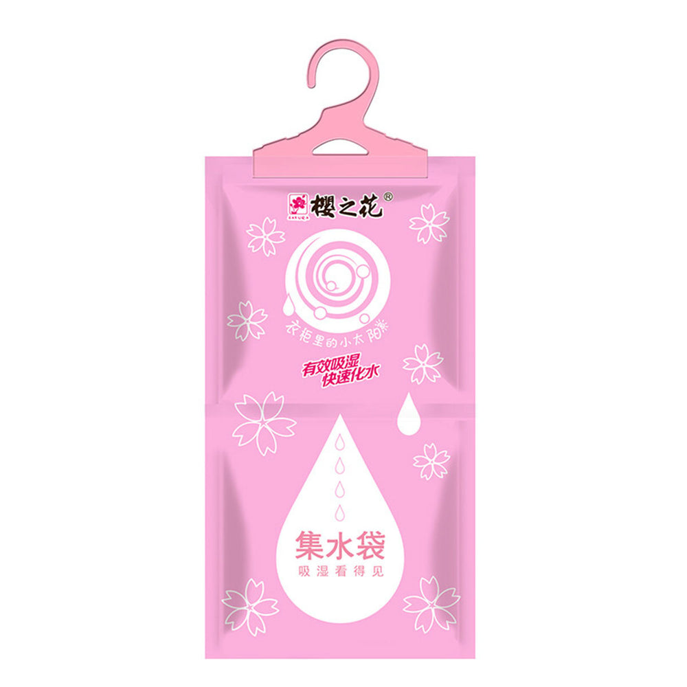 Sakura Flower Hanging Dehumidifying Bag Cinnamon Scent 220g*2pcs 440gX2Pack