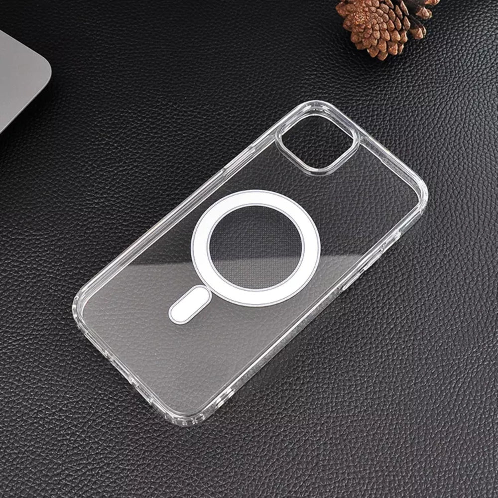 VOCTUS iPhone 14 Pro Max Scratch Resistant Magsafe Phone Case Transparent