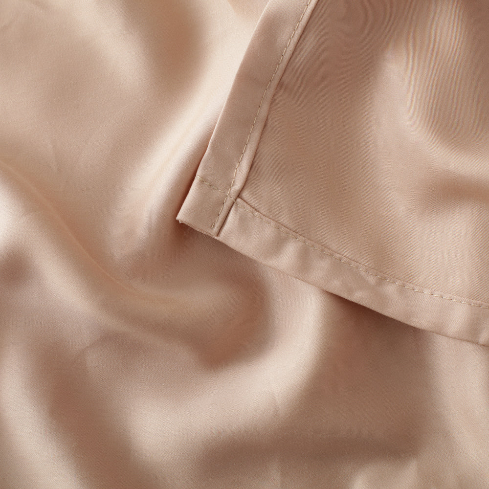 Natural Home Tencel Sheet Set HAZELNUT Single Bed