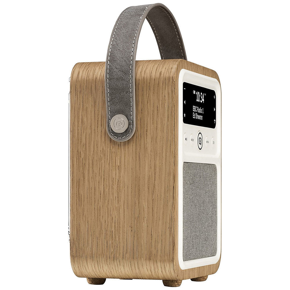 VQ Monty DAB+/Digital Radio/FM/Bluetooth/Alarm Clock - Oak