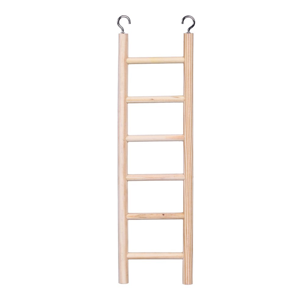 Paws &amp; Claws Wooden Bird Ladder 28X7.5cm