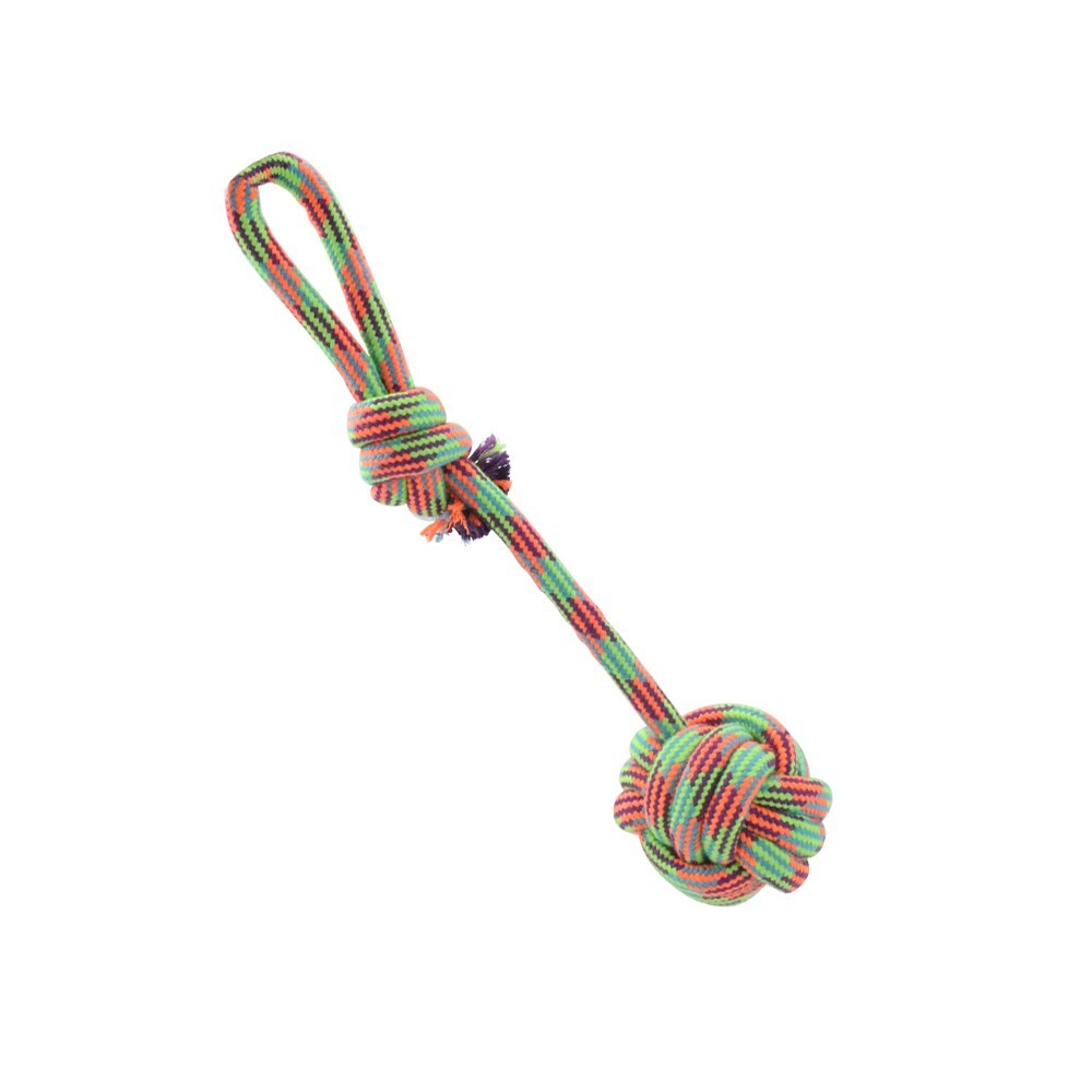 Paws &amp; Claws Tug-Of-War Knotted Rope 35cm Assorted