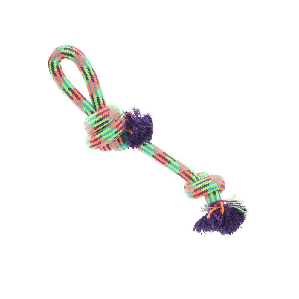 Paws &amp; Claws Tug-Of-War Knotted Rope 35cm Assorted