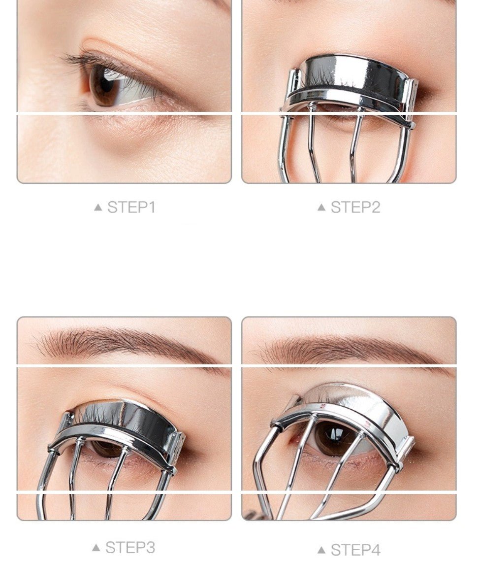 Lifease Classic Stainless Steel Long-Lasting Curling Eyelash Curler X4Pack