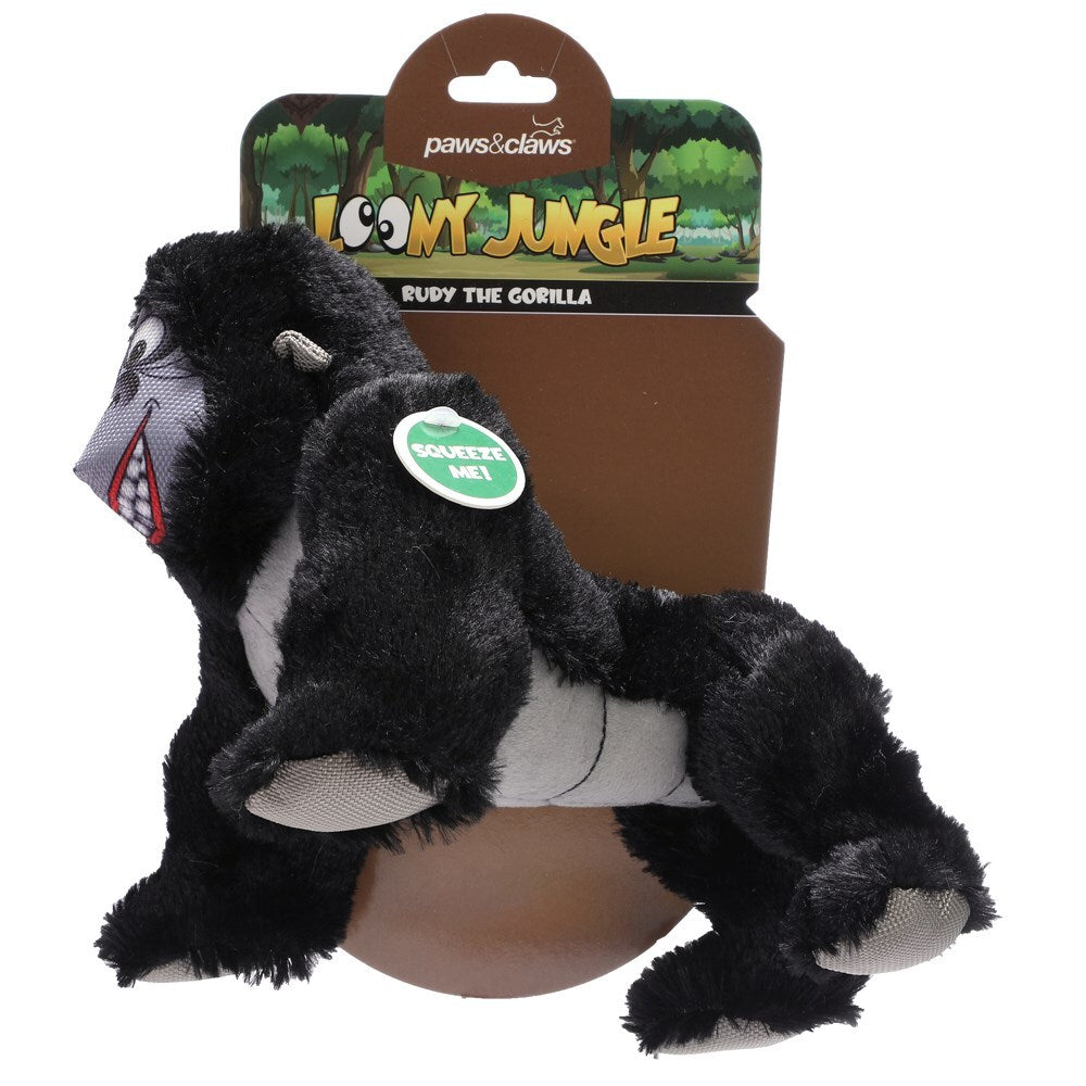 Paws &amp; Claws 23cm Loony Jungle Dog/Pet Plush Toy Assorted