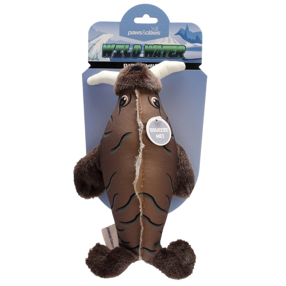 Paws &amp; Claws 33cm Wild Water Animalz Dog/Pet Toy Assorted