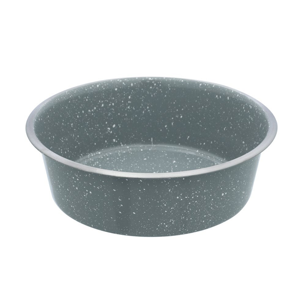 Paws &amp; Claws Savoy S/Steel Pet Bowl 2.6L 23x7.5cm Assorted