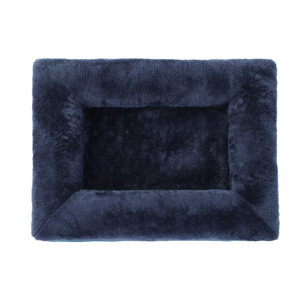 Paws &amp; Claws Winston Orthopaedic Foam Walled Bed Medium - Navy