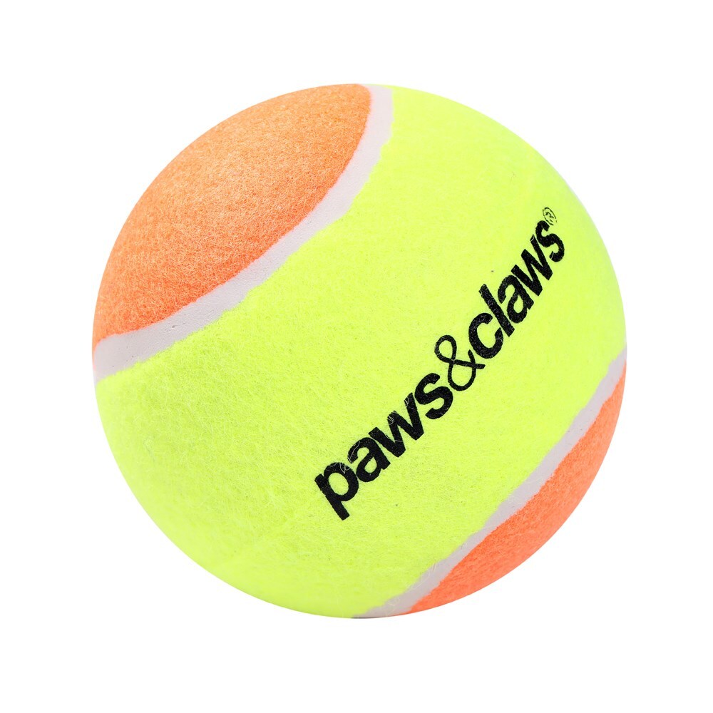 Paws And Claws Jumbo Tennis Ball 10cm Assorted