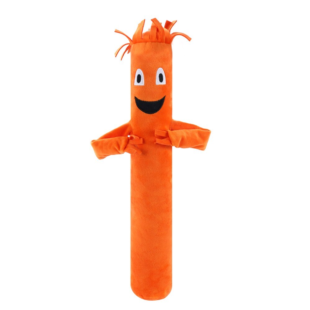 Paws &amp; Claws Wavy Arm Man Plush Orange 54X23X7cm