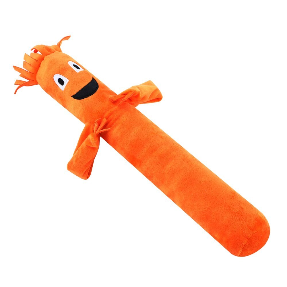 Paws &amp; Claws Wavy Arm Man Plush Orange 54X23X7cm