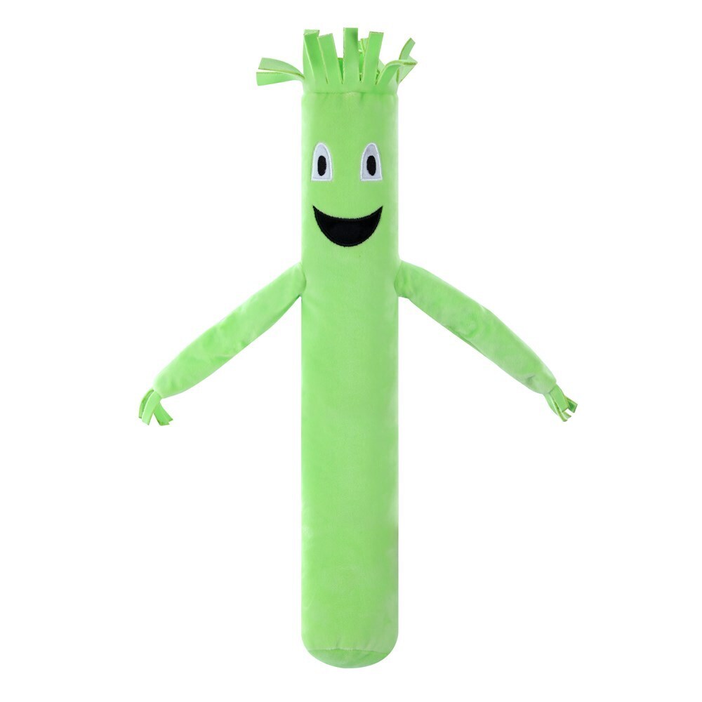 Paws &amp; Claws Wavy Arm Man Plush Green 54X23X7cm