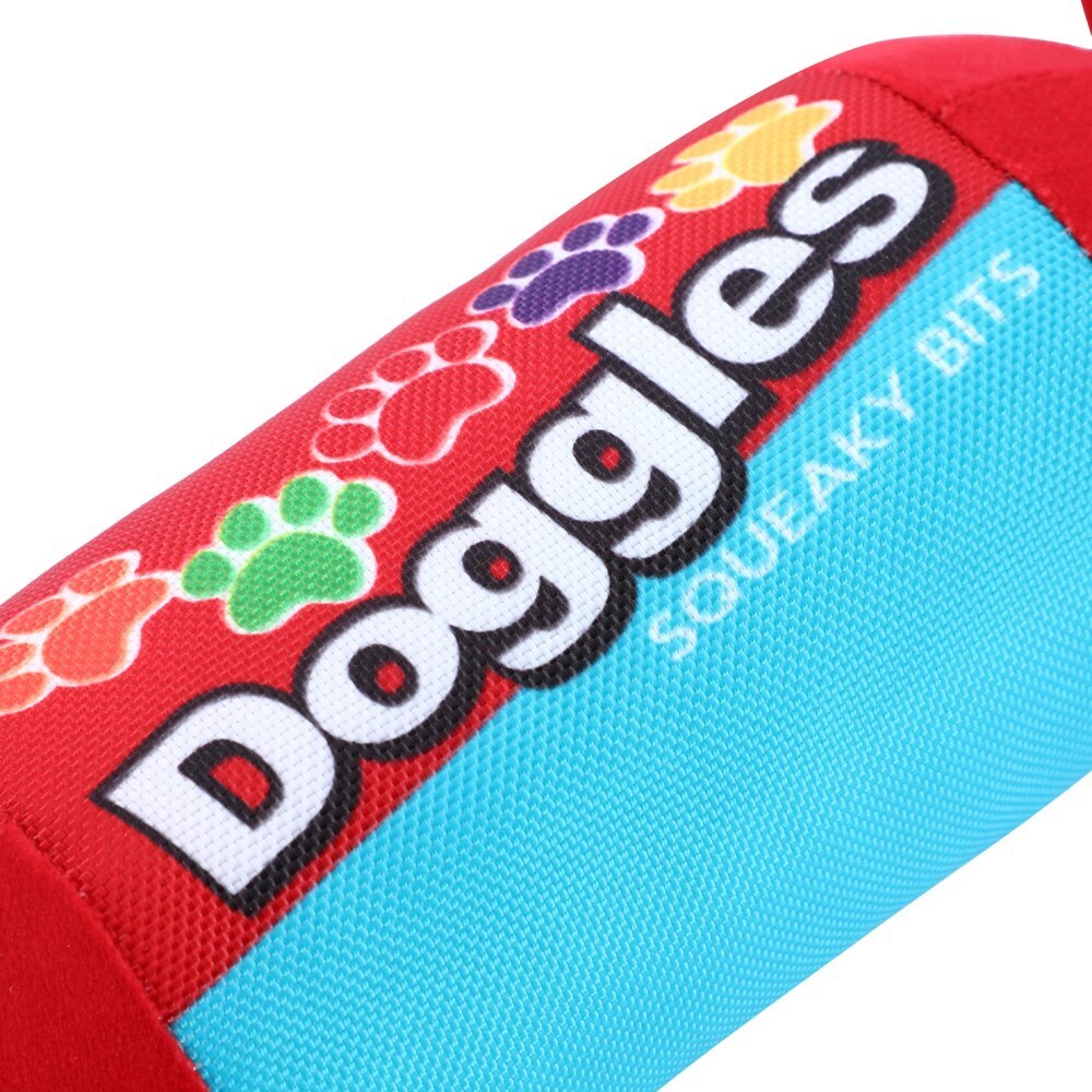 Paws &amp; Claws Candy Roll Oxford Toy Doggles 28X11cm