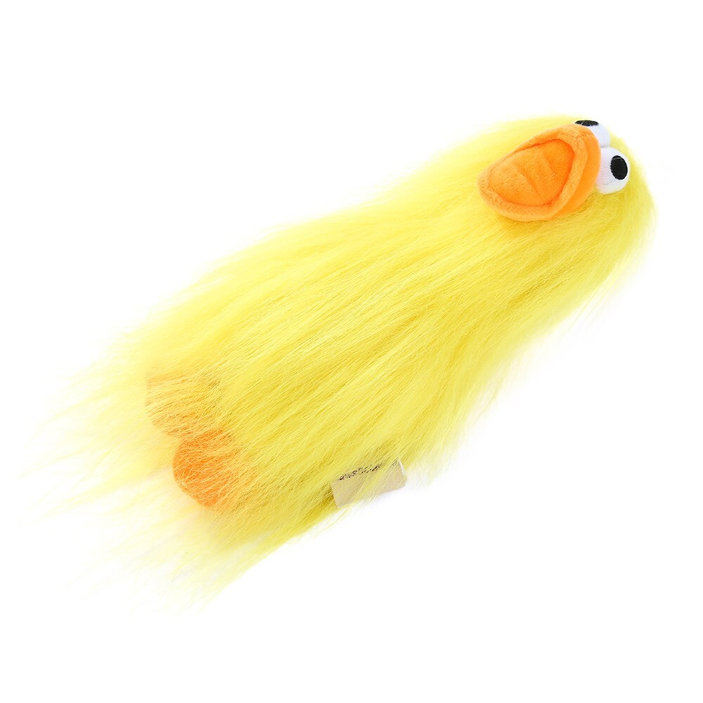Paws &amp; Claws 22cm Super Shaggy Duck Yellow
