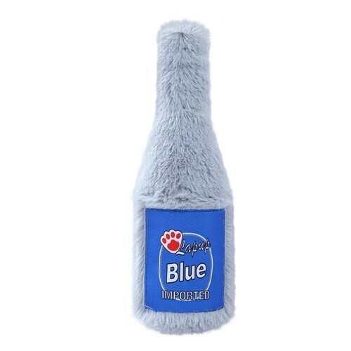 Paws &amp; Claws Furry Beer Bottle Plush 22x8cm Assorted