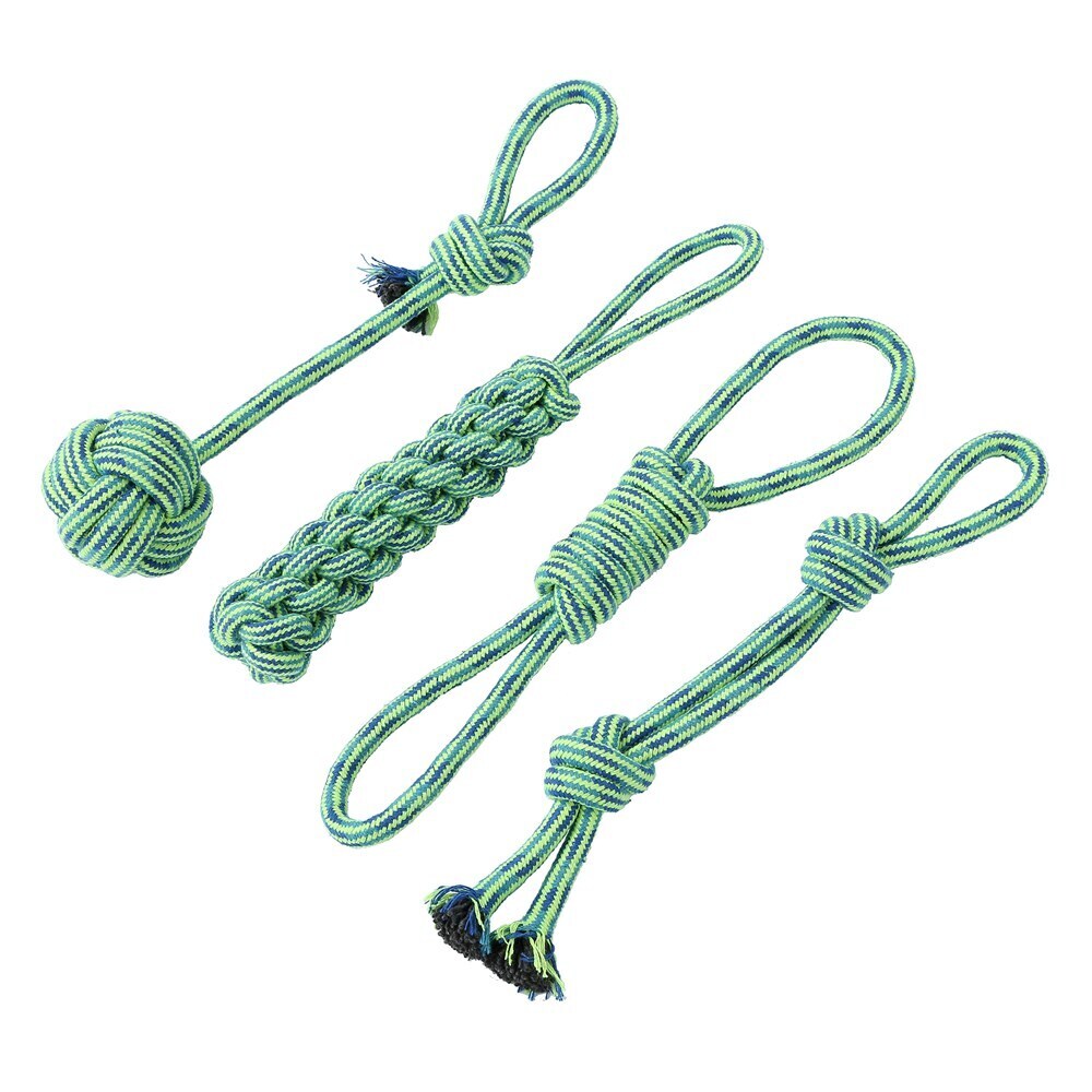 Paws &amp; Claws Rope Tugger Toys 28cm Assorted