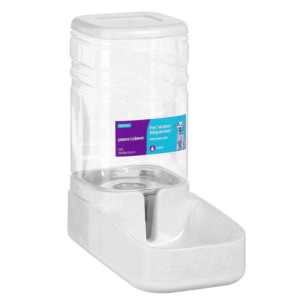 Paws &amp; Claws 3.8L Pet Water Dispenser - Assorted