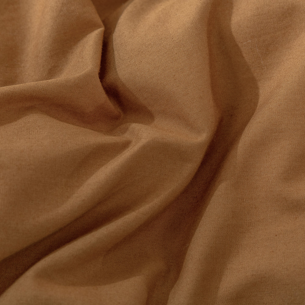 Dreamaker 225TC Cotton Washed Comforter Set Orange King Bed