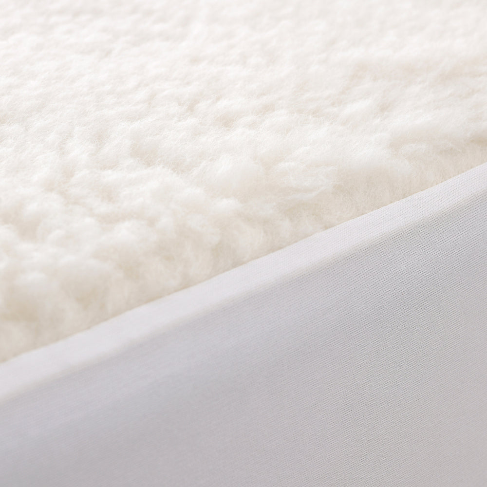 Dreamaker 300GSM Wool Fleece Mattress Underlay Single Bed