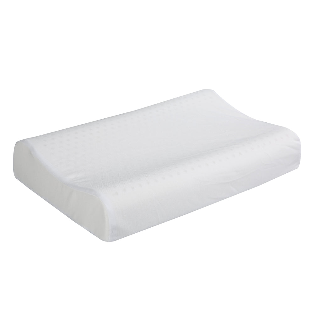 Dreamaker Contoured Pincore Memory Foam Pillow 60x40cm