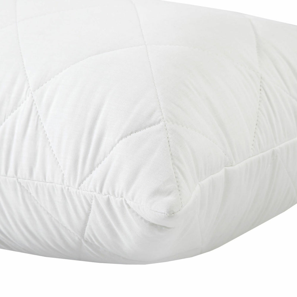 Dreamaker Natural Wool Quilted Pillow Protector Standard Size