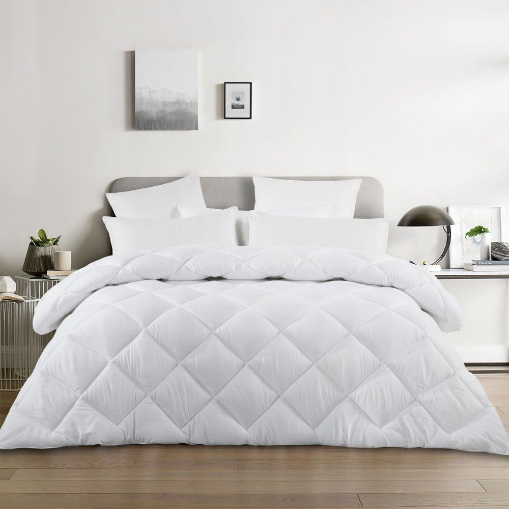 Sleepcare 300GSM All Season Microfibre Quilt Queen Bed