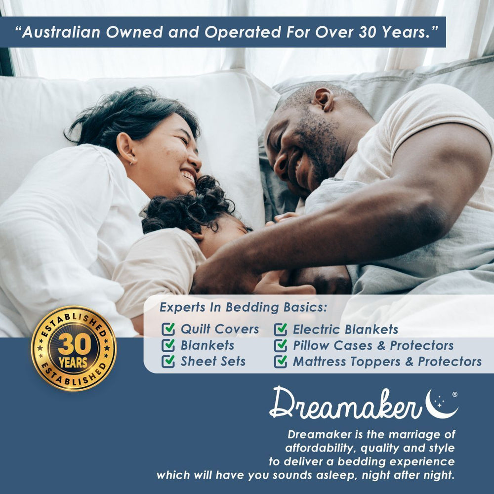 Dreamaker Tencel Mattress Protector King Single Bed