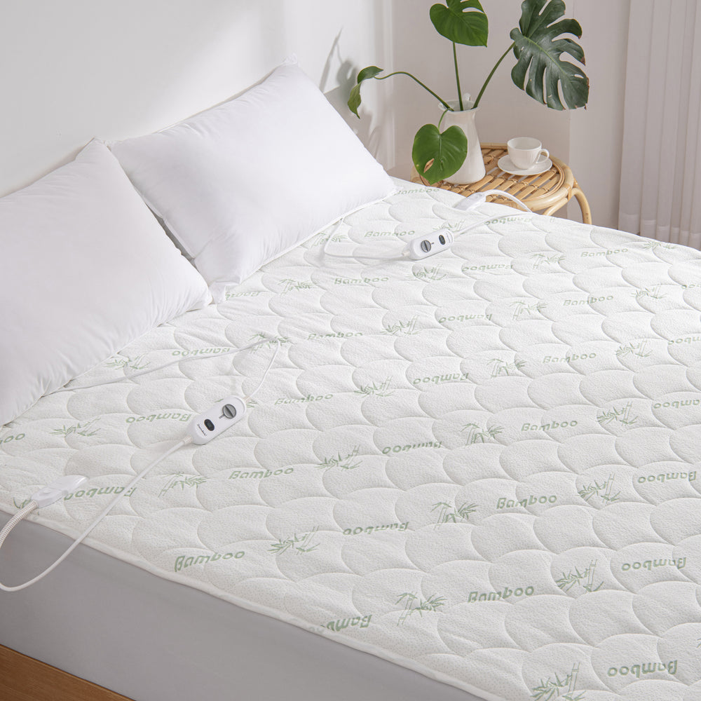 Dreamaker Bamboo Quilted Electric Blanket - Super King Bed