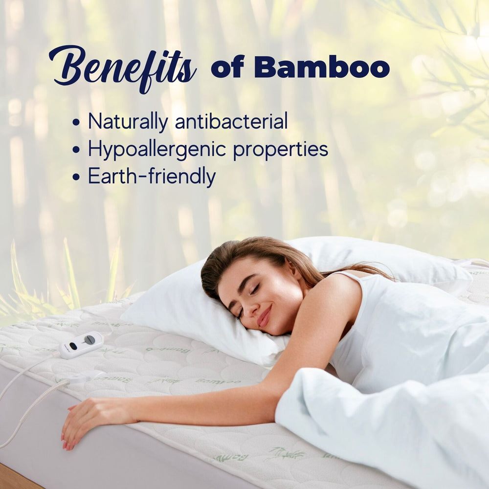 Dreamaker Bamboo Quilted Electric Blanket - Super King Bed