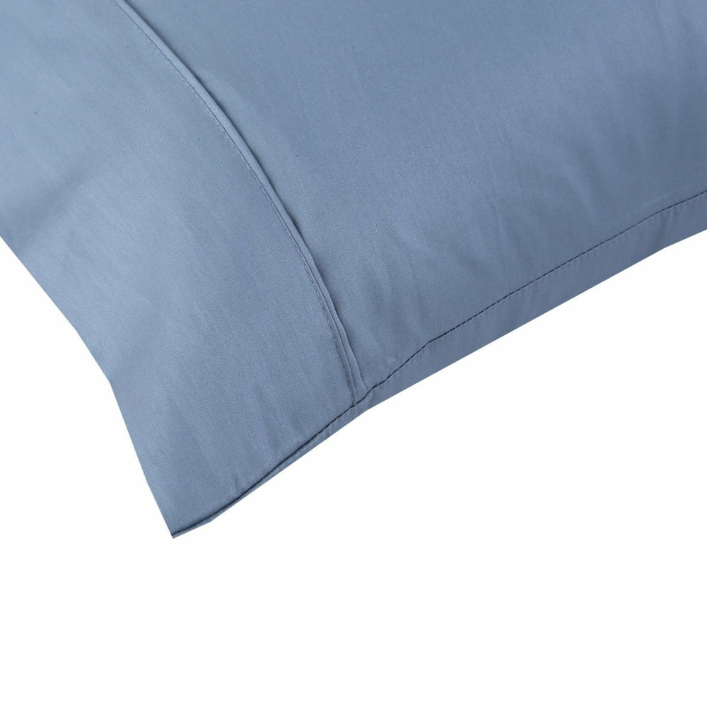 Dreamaker Standard Pillowcase 100% Cotton Luxury Soft 300Tc Pillow Slip Cover 48 X 73Cm