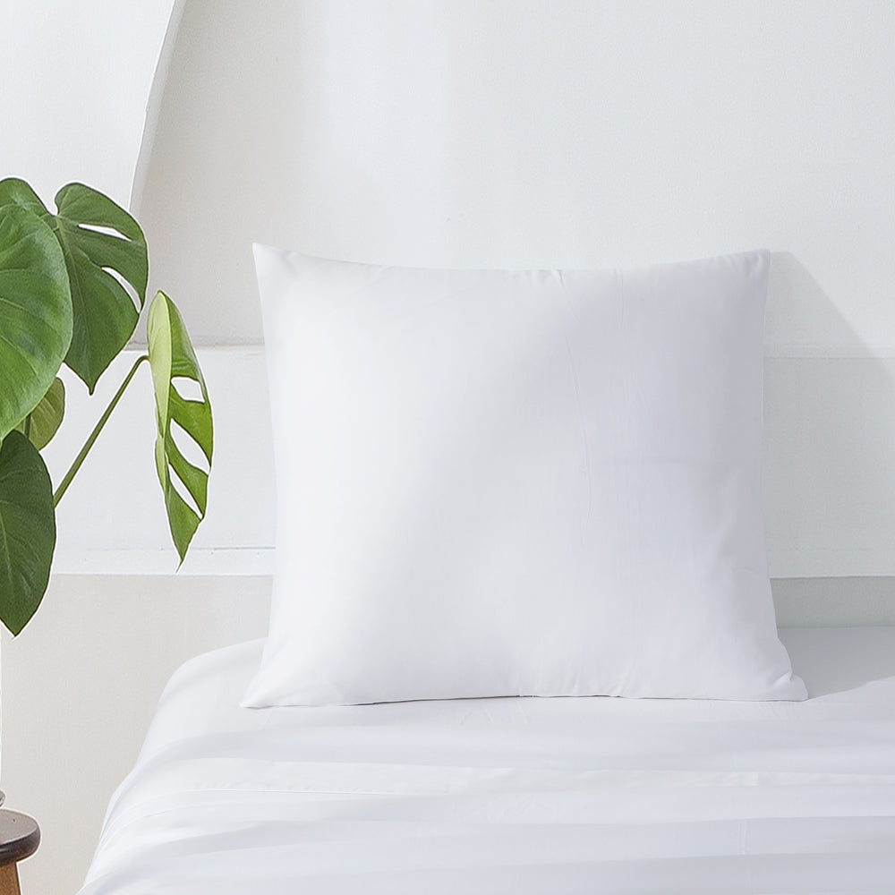 ESSN 500TC Cotton Sateen Euro Pillowcase White