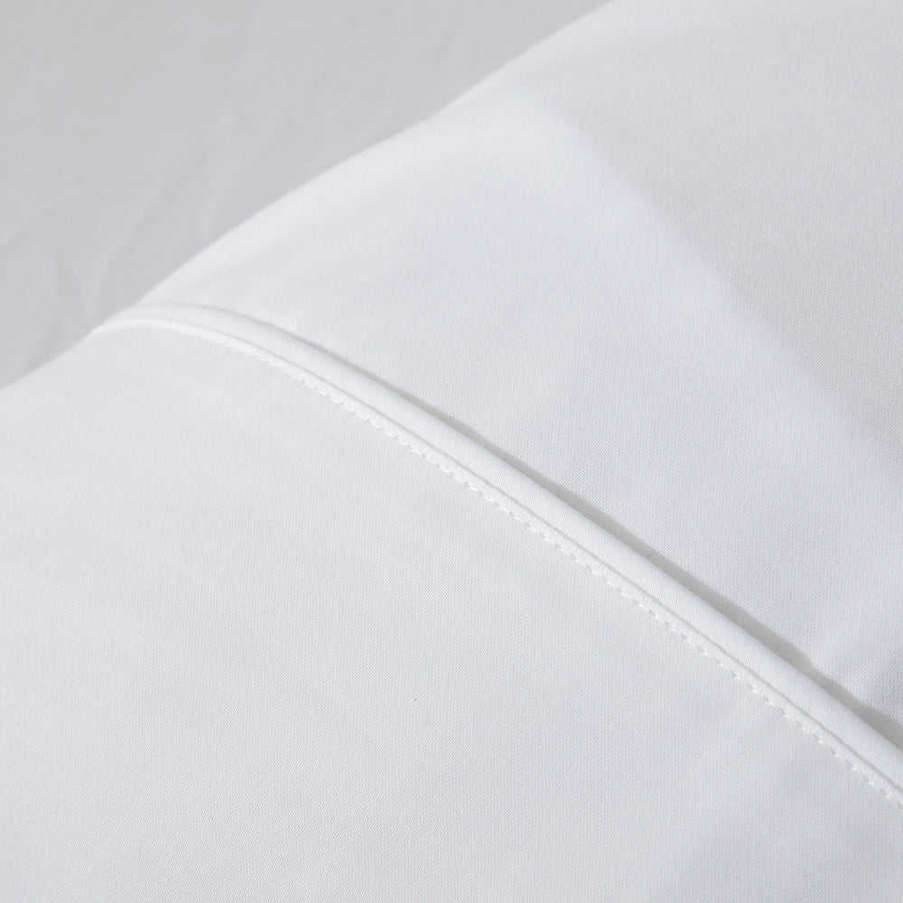 ESSN 500TC Cotton Sateen Euro Pillowcase White