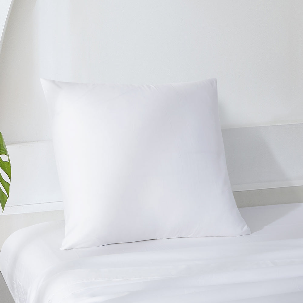 ESSN 500TC Cotton Sateen Euro Pillowcase White