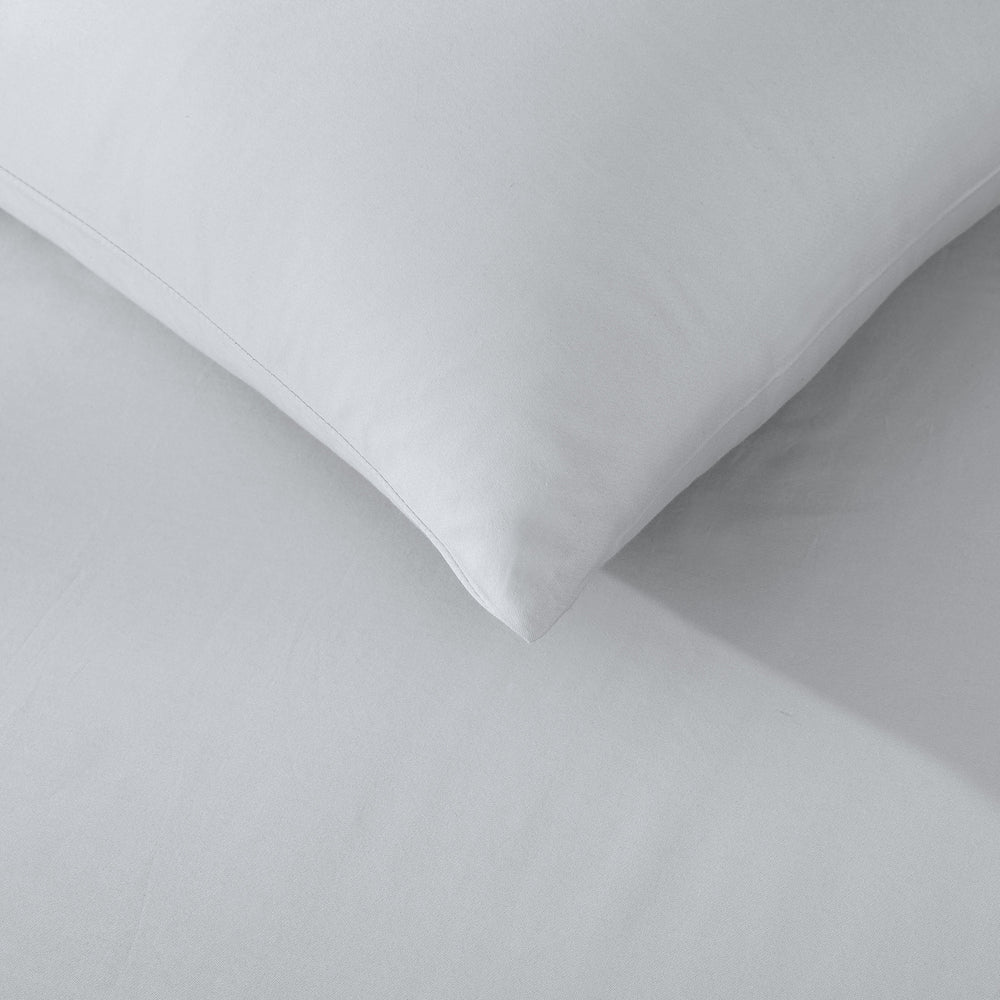 ESSN 500TC Cotton Sateen Euro Pillowcase Silver