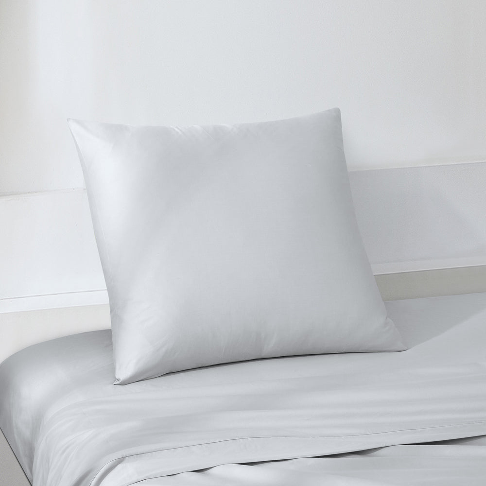 ESSN 500TC Cotton Sateen Euro Pillowcase Silver